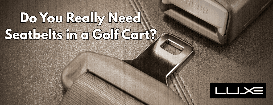 Do You Really Need Seatbelts in a Golf Cart?